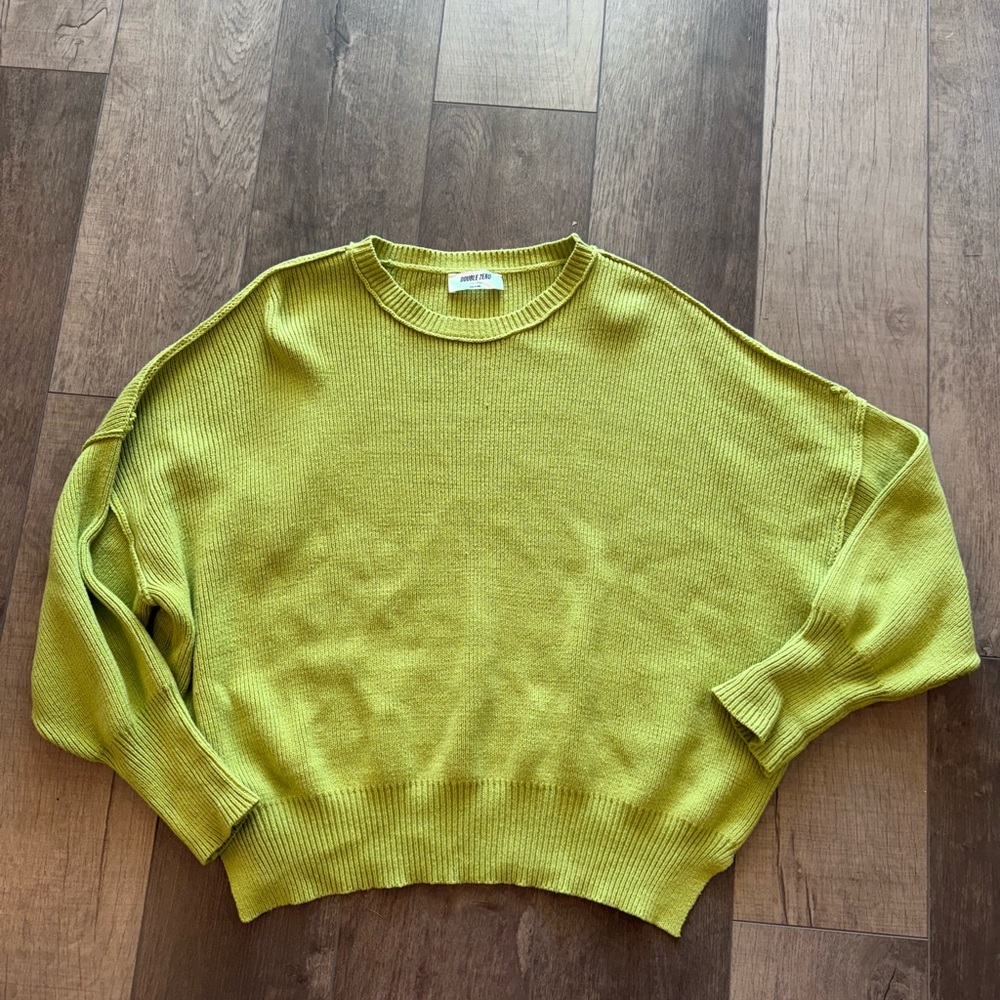 Women's Lime Green Sweater